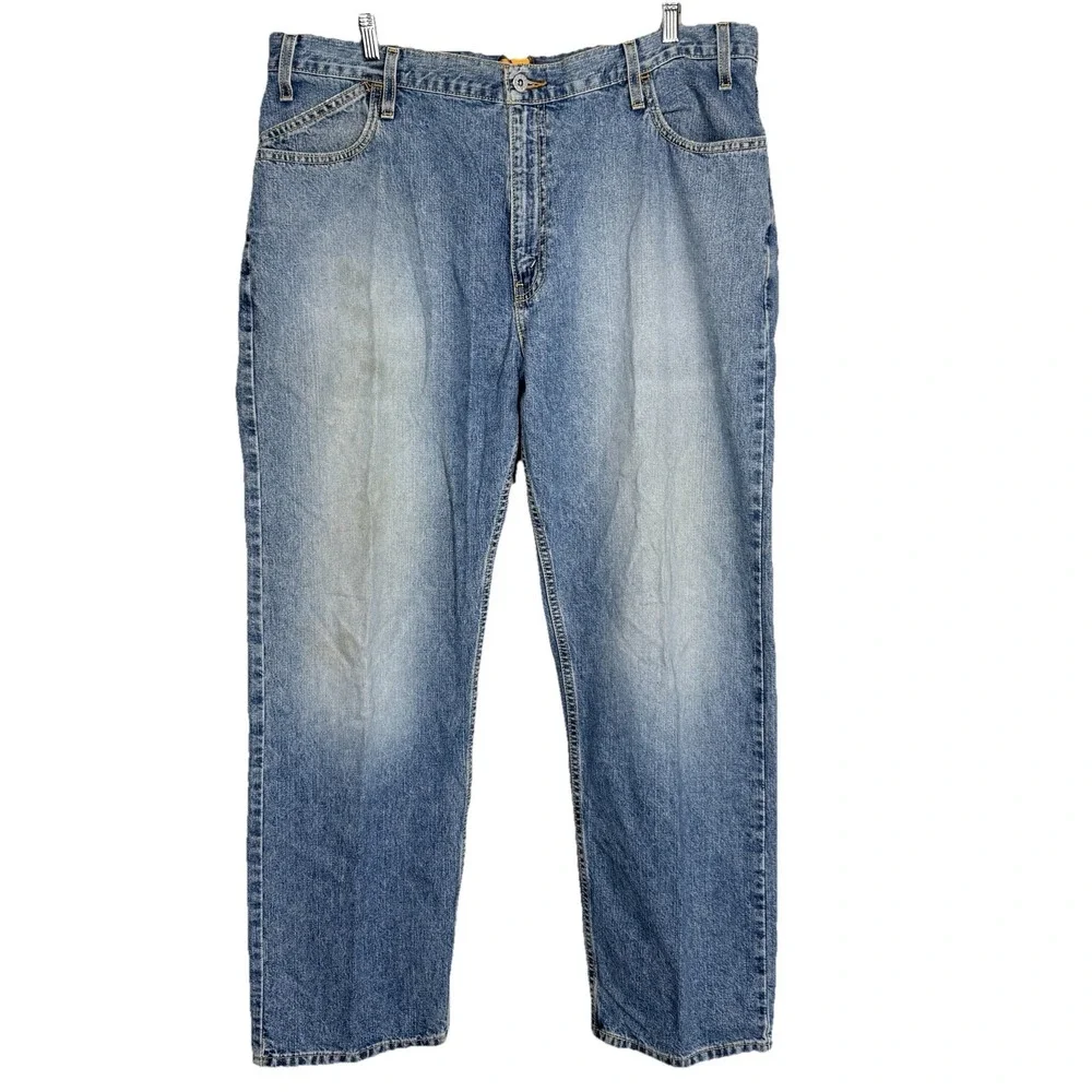 Vintage Levi's SilverTab Relaxed Jeans 40x32 Y2K 2003 Baggy Denim Faded Skater